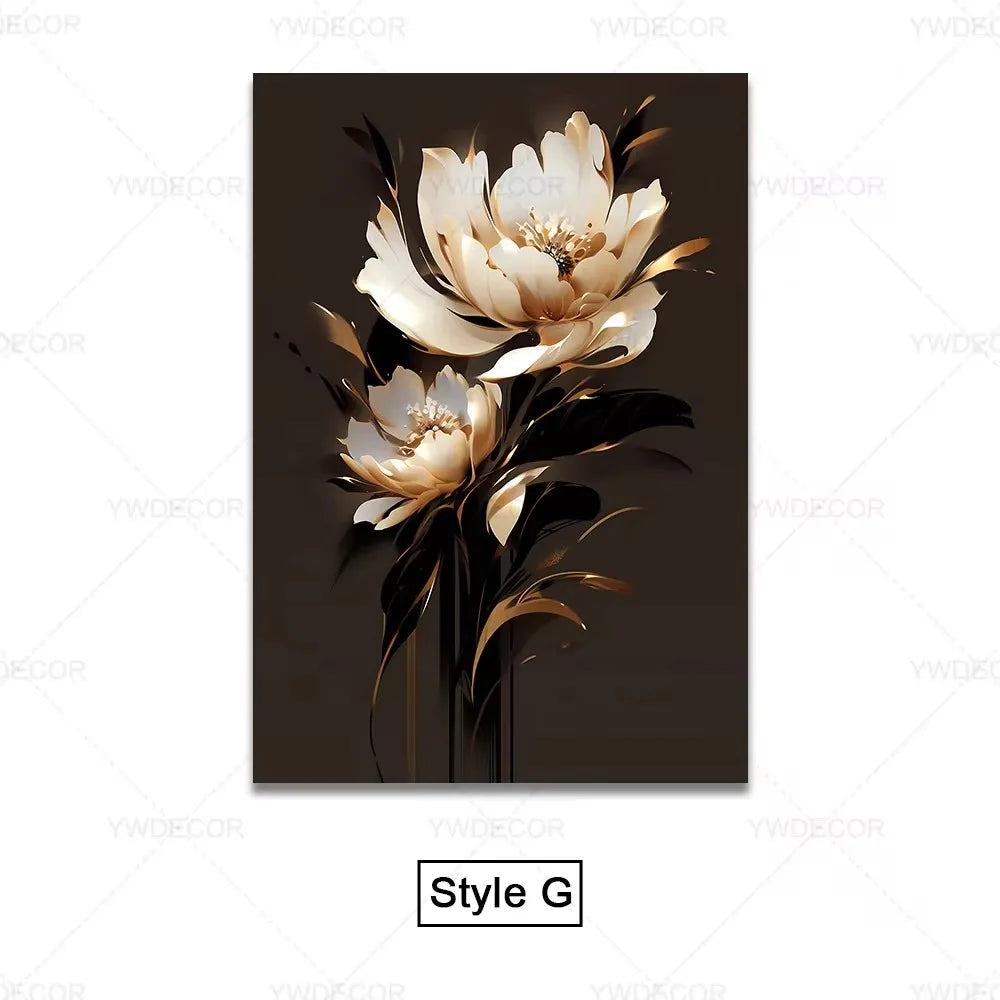 Tableau Moderne Fleur