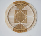 Panier Mural Rond Mandala
