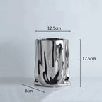 Vase en Céramique en forme de sac