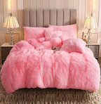 Housse de Couette Luxueuse en Peluche