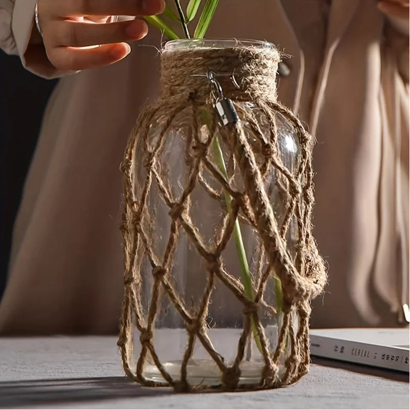 Vase en Verre Rétro