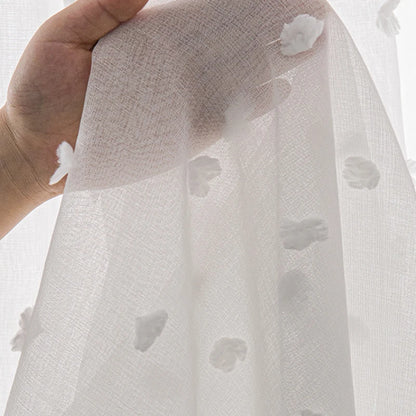 Rideaux Courts Blancs