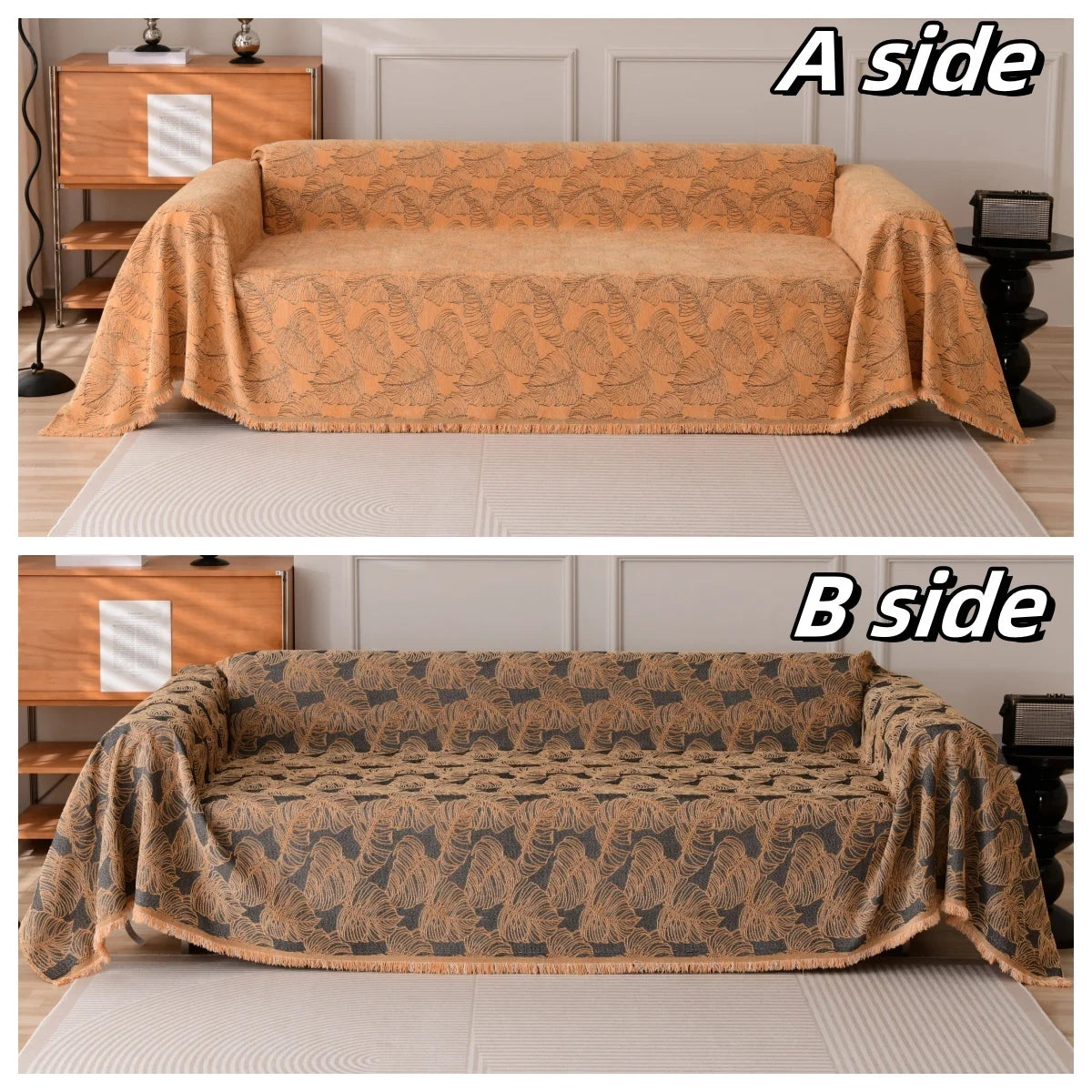 Housse de Canapé en Chenille Simple