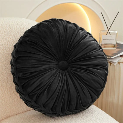 Coussin Rond en Velours