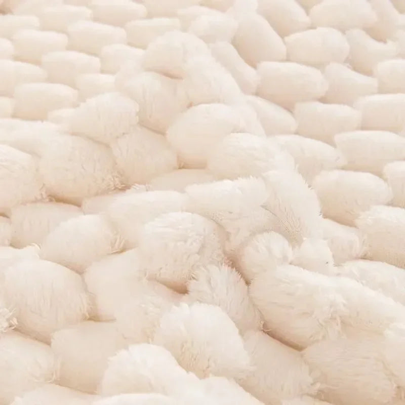 Housse de canapé d'hiver épaisse en peluche