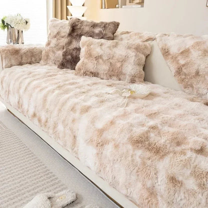 Housse de Canapé en Peluche