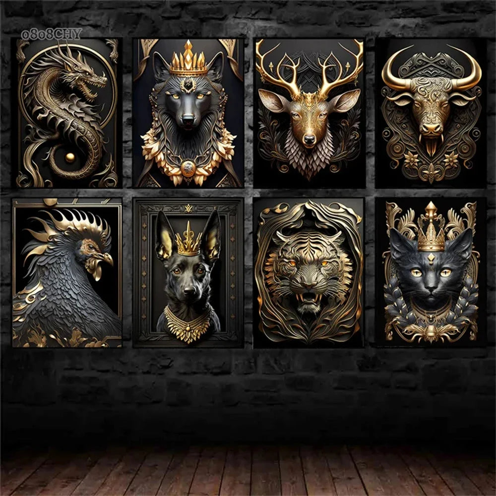 Tableau Moderne Art Animal