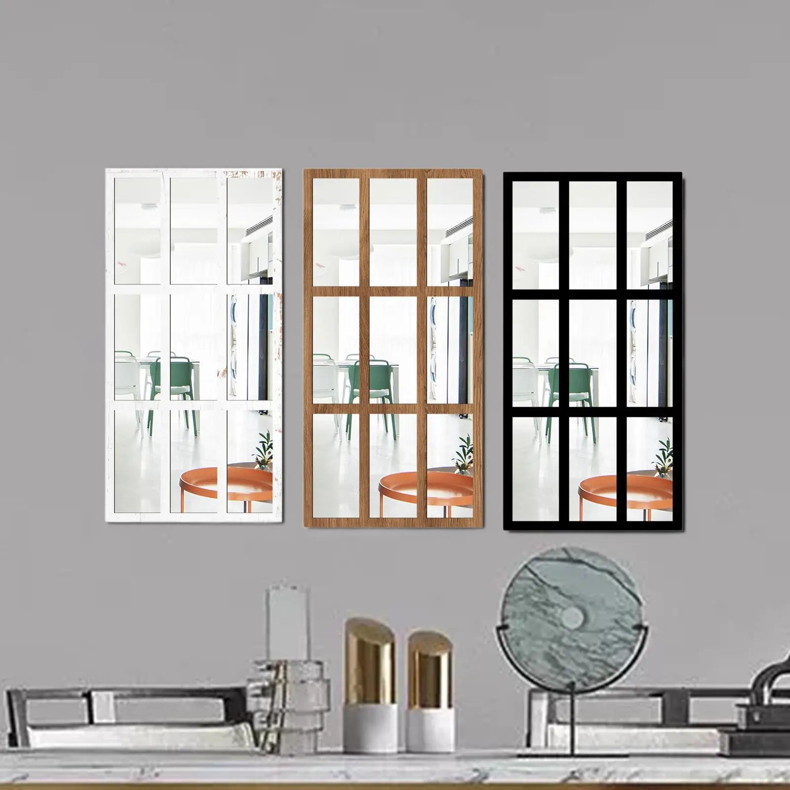 Miroir Décoratif imitation fenêtre