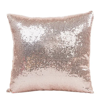 Housse de Coussin Pailletée
