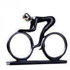 Statue de cycliste Décoration Intérieure