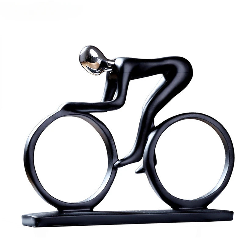 Statue de cycliste Décoration Intérieure