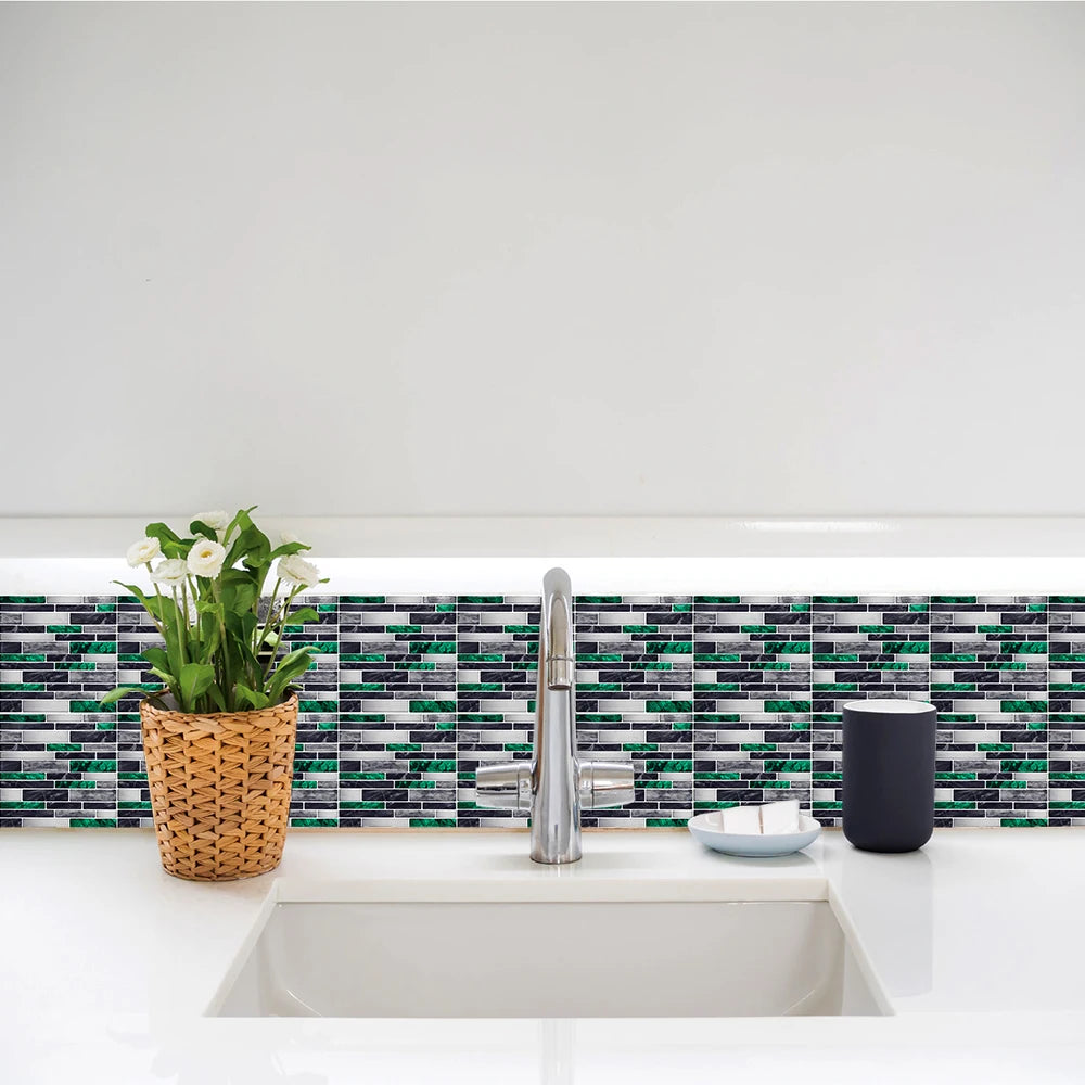 Revêtement Autocollant Mural Décoratif Mosaïque