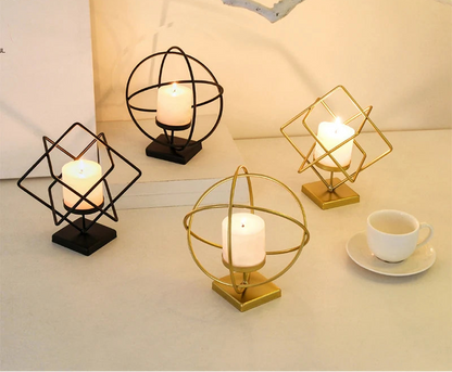 Bougeoir Cube magique 3D en Fer