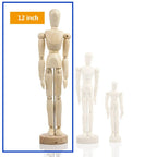 Figurine en Bois Articulé