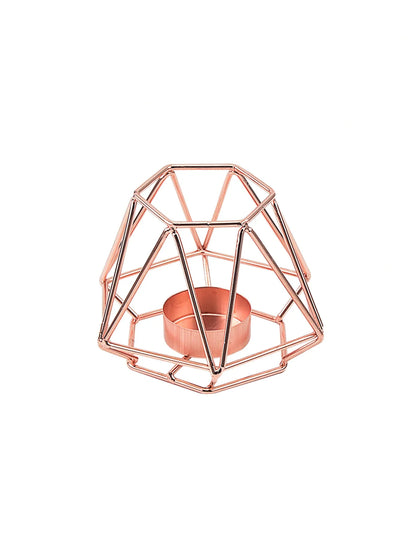 Bougeoirs votifs en Métal Hexagonal