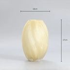 Vase en Verre Torsadé