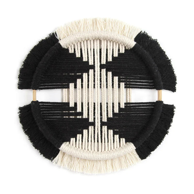 Panier Mural Rond Mandala