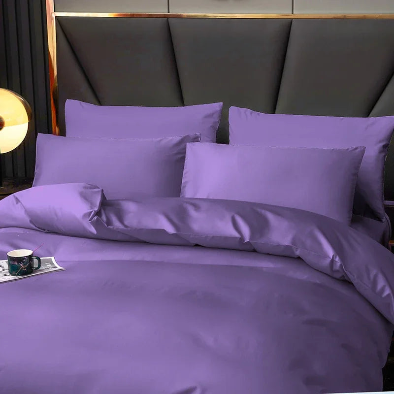 Parure Housse de Couette en Coton