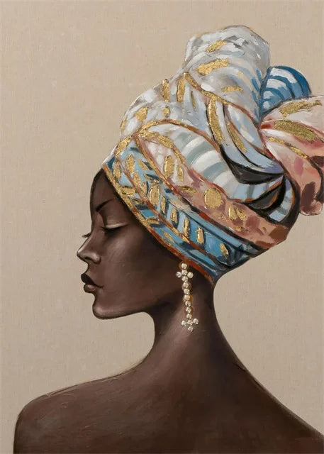 Tableau Moderne Art Africain