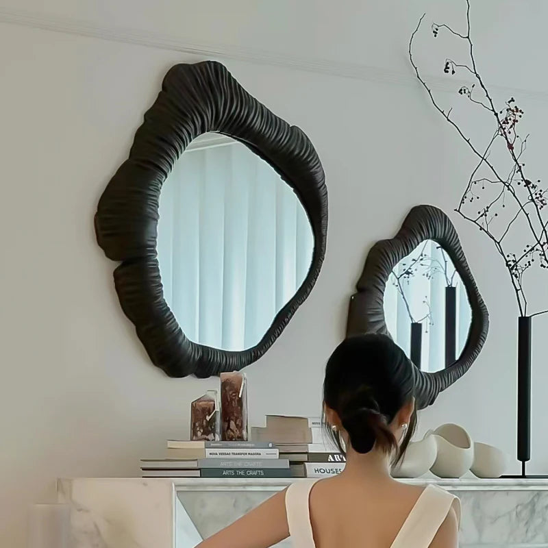 Miroir Décoratif Vintage Ondulé