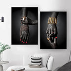 Tableau Moderne Main Africaine