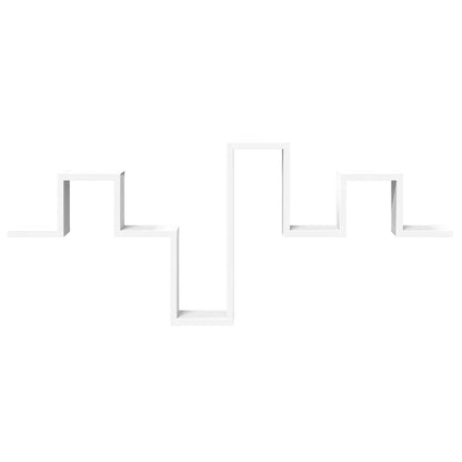 Etagère Murale Blanche Bois