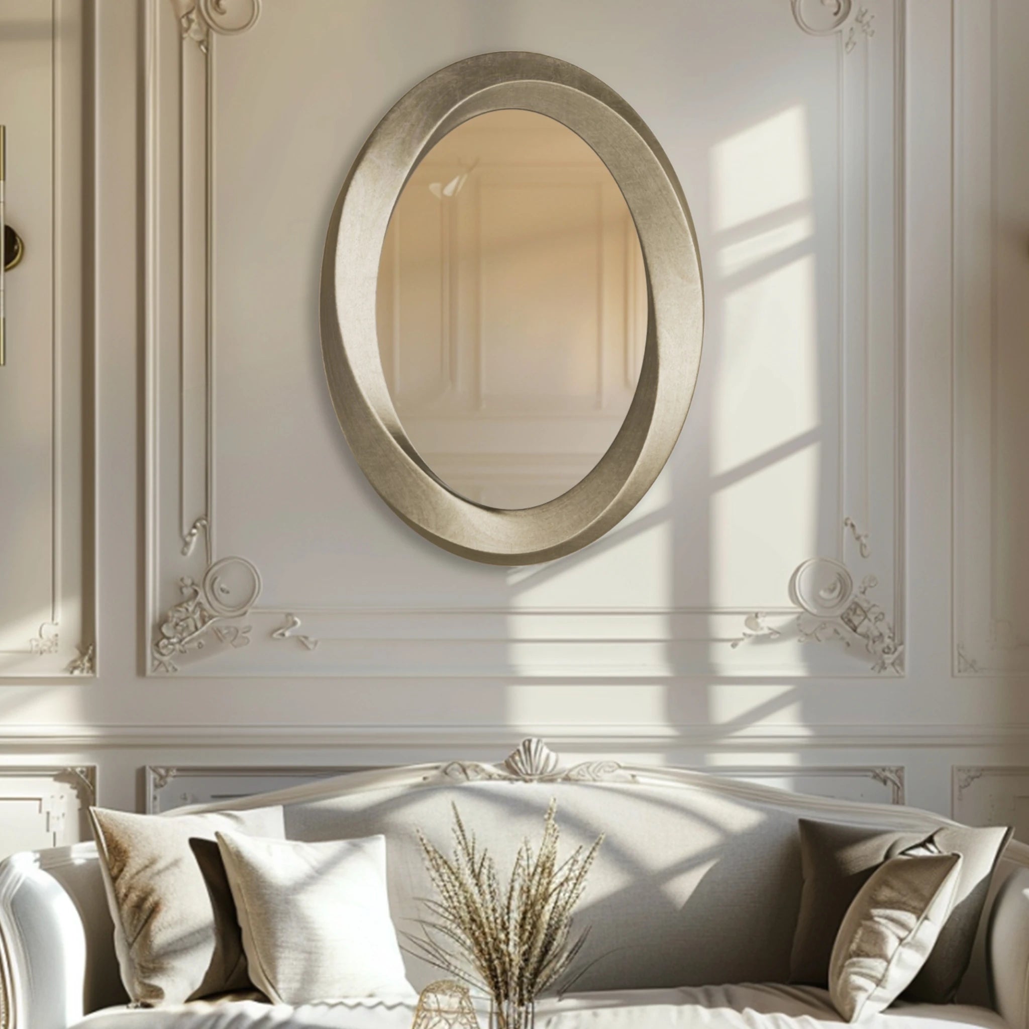 Miroir Décoratif Ovale baroque