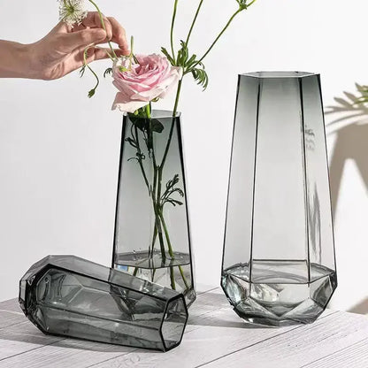 Vase en Verre Epais