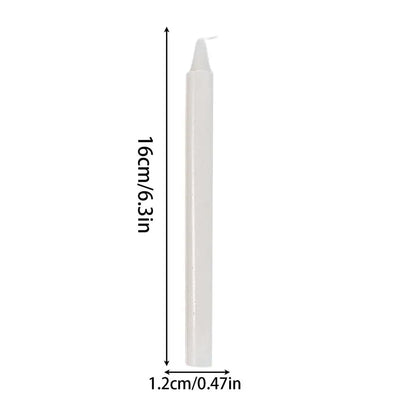 Bougie Rouge Conique Chandelier