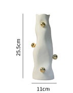 Vase en Résine Géométrique