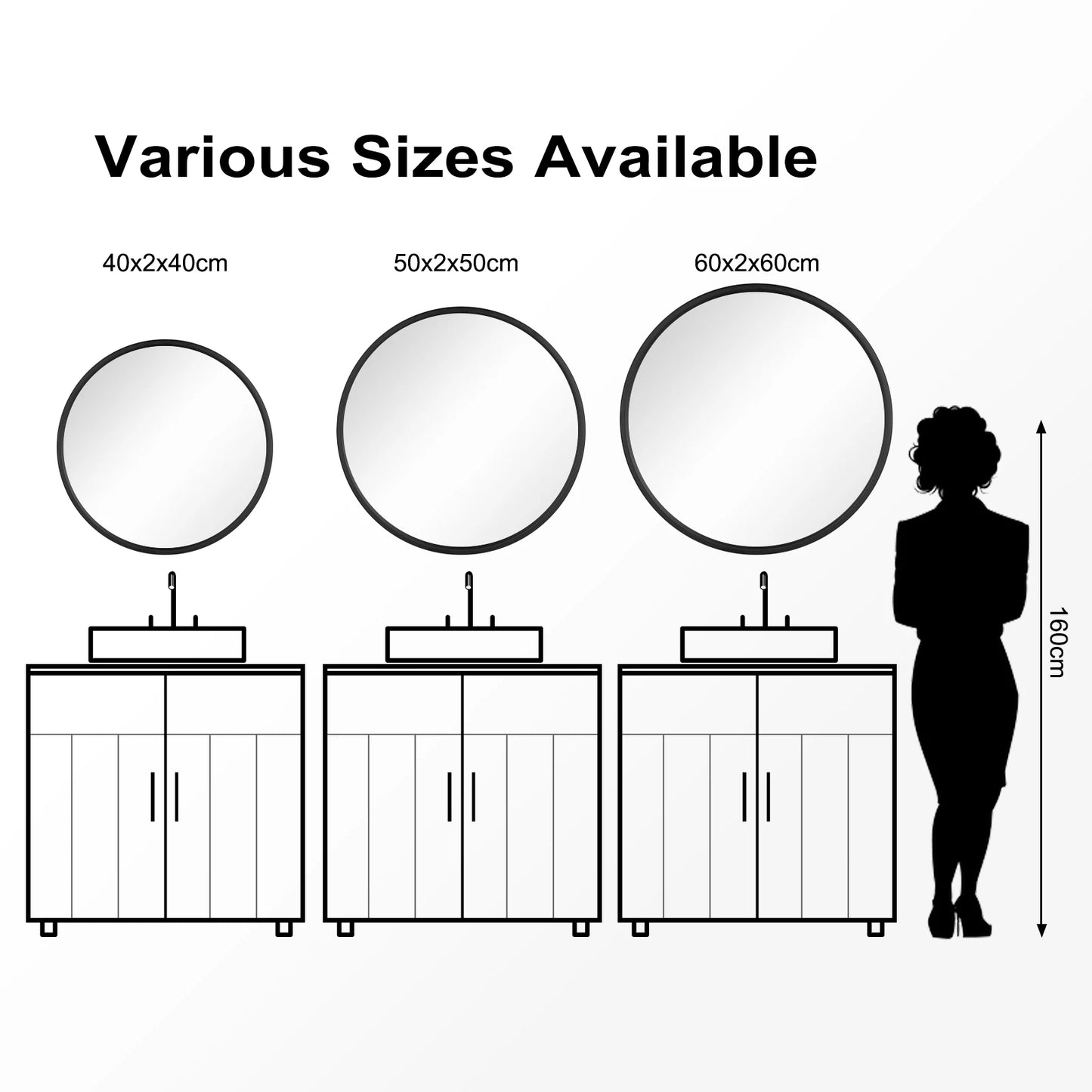 Miroir Décoratif Rond