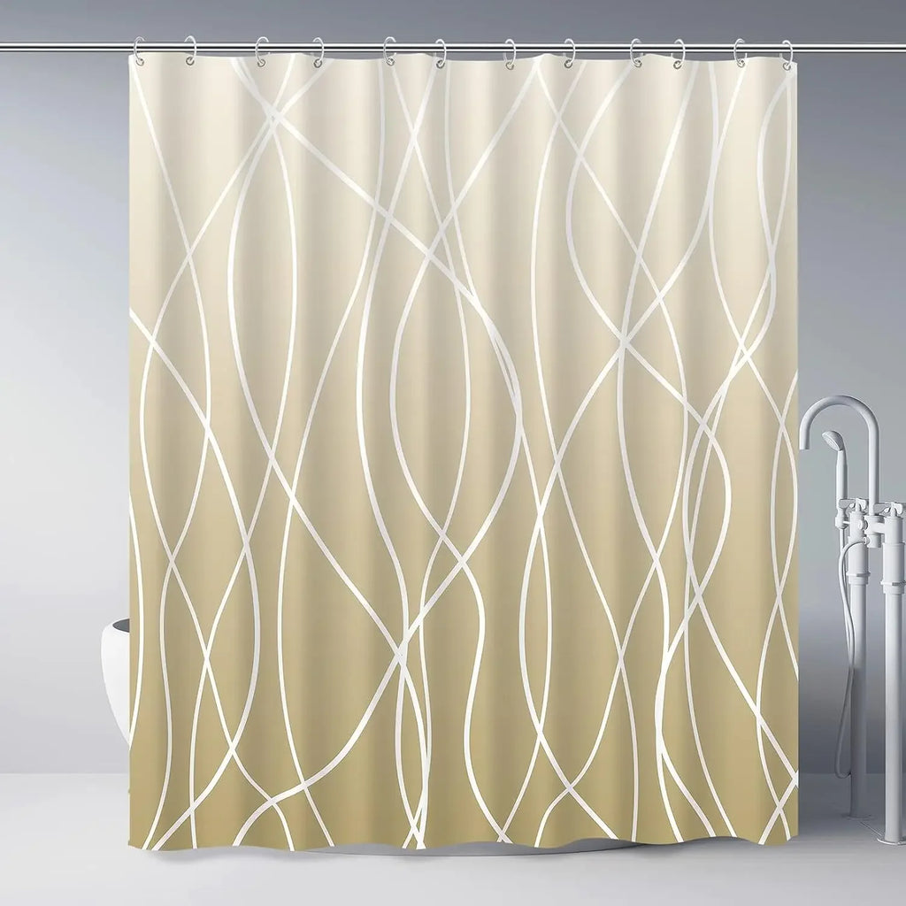 Rideau de Douche en Tissu