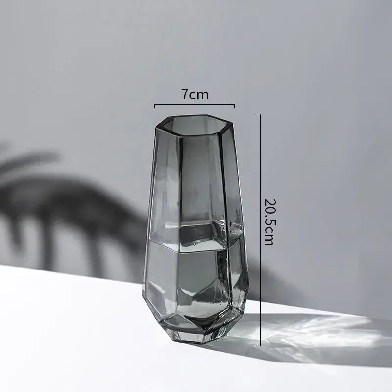 Vase en Verre Epais