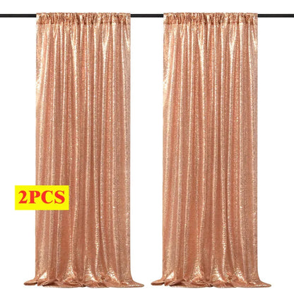 Rideaux  à Paillettes