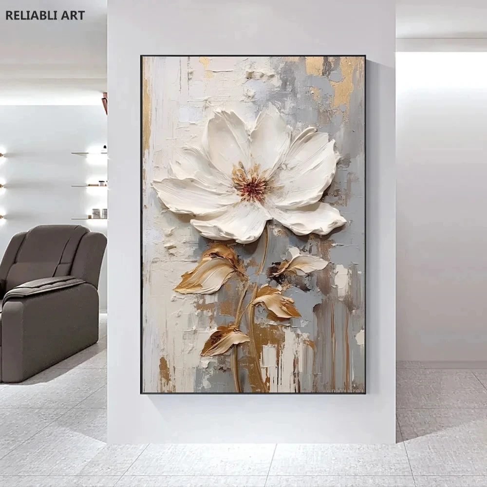 Tableau Moderne Art Fleur
