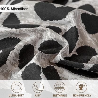 Parure Housse de Couette Léopard