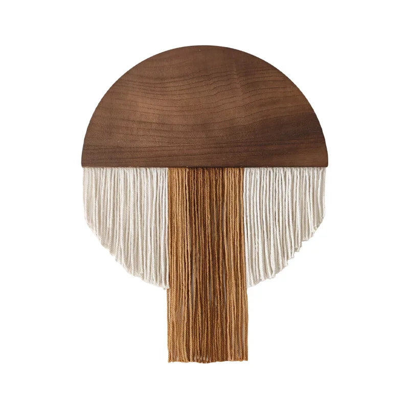 Macramé Tapisserie Murale Rond