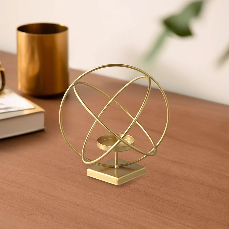 Bougeoir Cube magique 3D en Fer