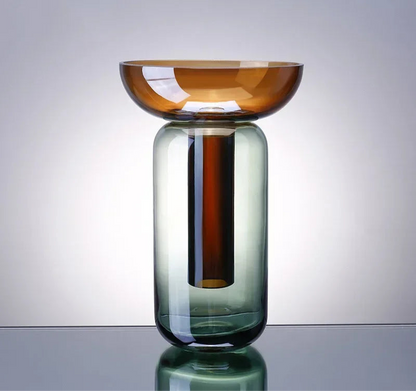 Vase en Verre pour Fleurs hydroponiques