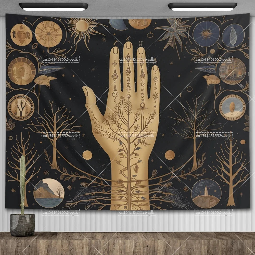 Tenture Murale Lune