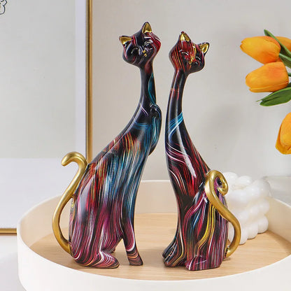 Figurine de Chat graffiti