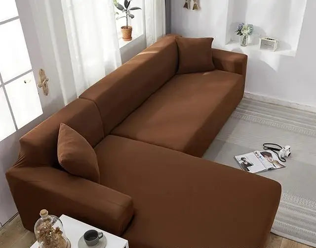 Housse de Canapé d'Angle