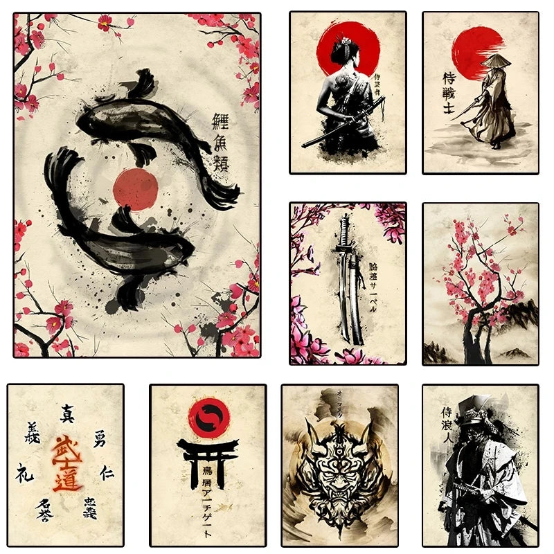 Tableau Moderne Art Asie