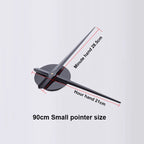 Grande Horloge Murale 3D silencieuse