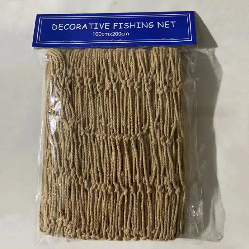 Filet de Pêche Suspendue Décoration Intérieure