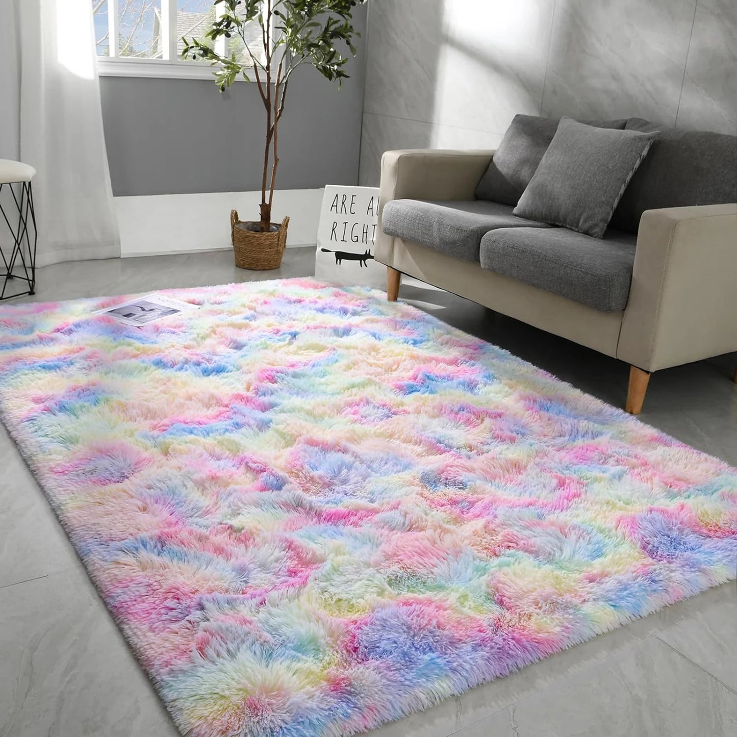 Tapis en Peluche