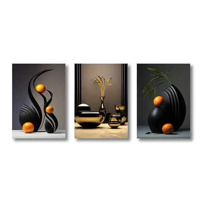 Tableau Abstrait Sculpture 3D