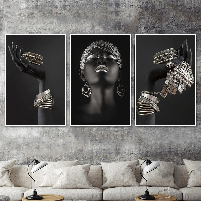 Tableau Moderne Art Africain