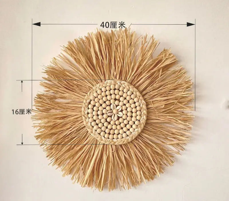 Décorations Murales  en raphia