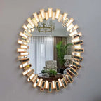 Miroir Décoratif Mural Rond